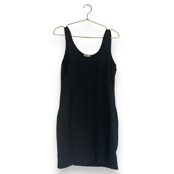 LOVE J Juniors' Size XL TikTok‎ Midi Tank Dress Black 278 - Picture 1 of 5
